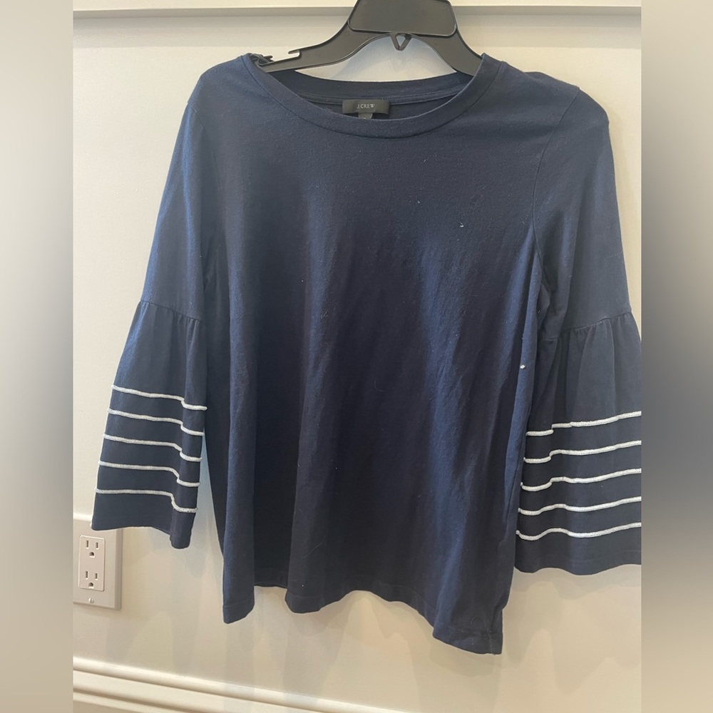 Navy blue, size small dress top from J-Crew